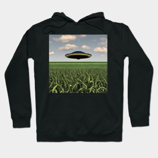 UFO Over Cornfield Hoodie